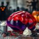 ghoulish gelatin dessert creation