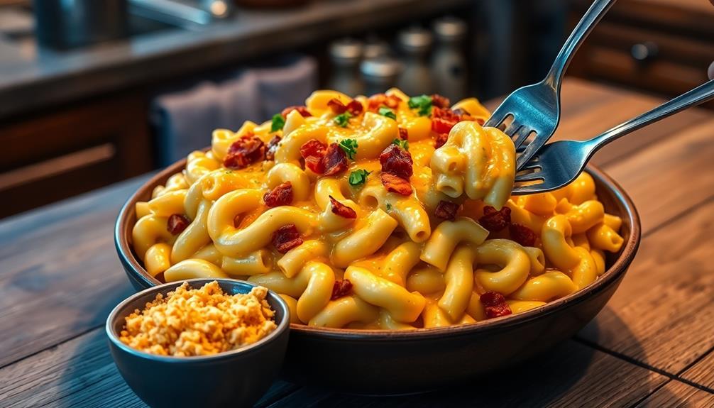 giant cheesy pasta delight