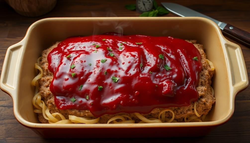 giant grotesque meatloaf creation