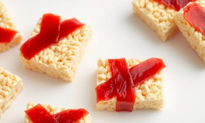 halloween themed rice krispie treats