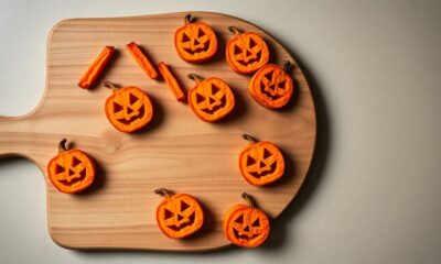 halloween themed sweet potato fries