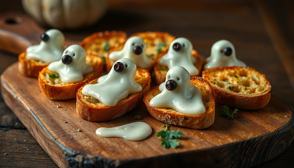 hauntingly delicious garlic bread