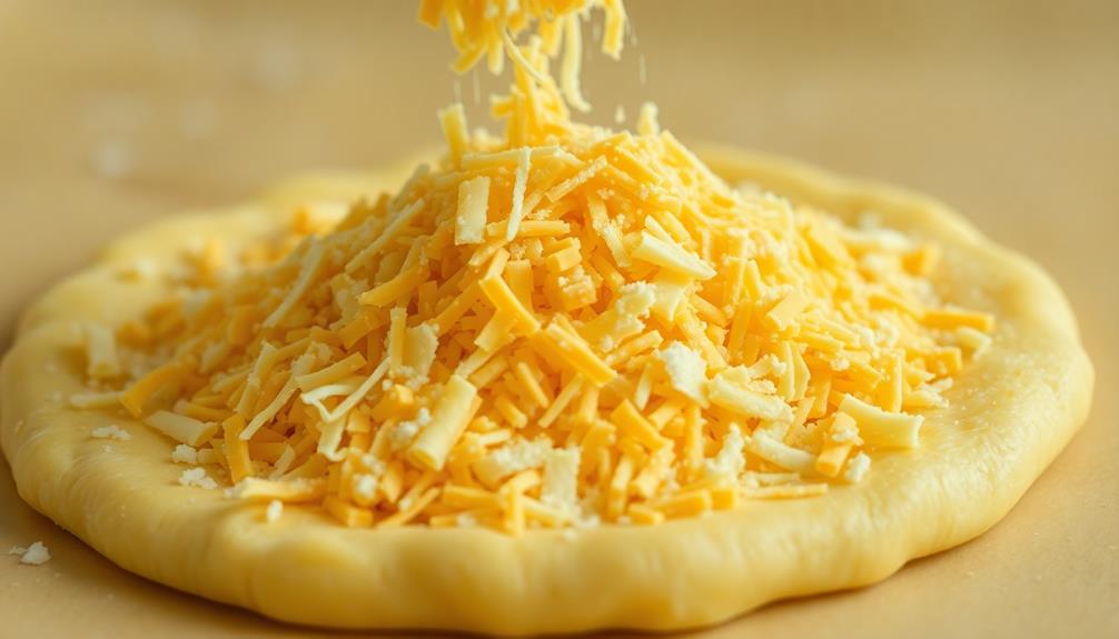 incorporate cheese with flour