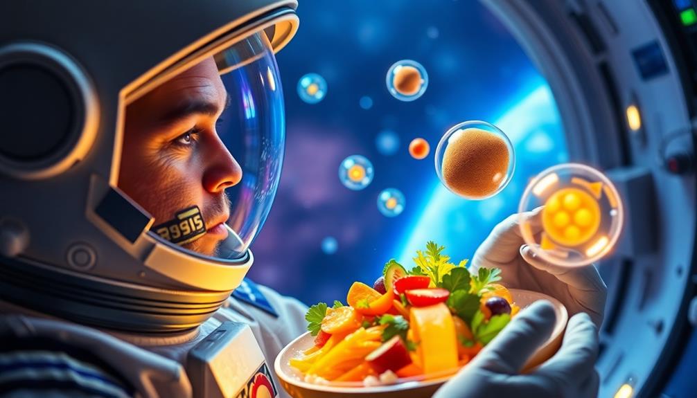 microgravity alters taste perception