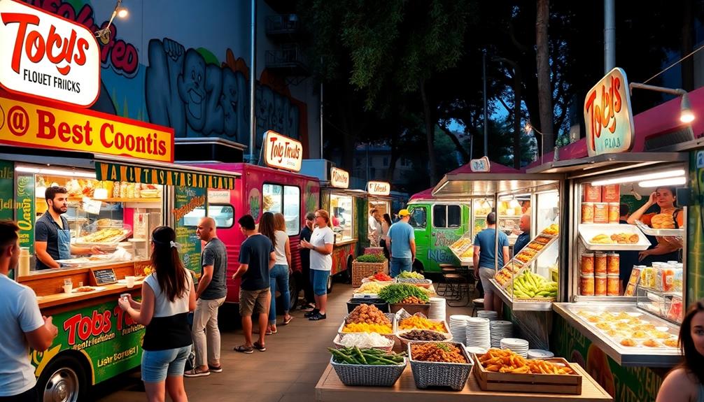 mobile food truck variety