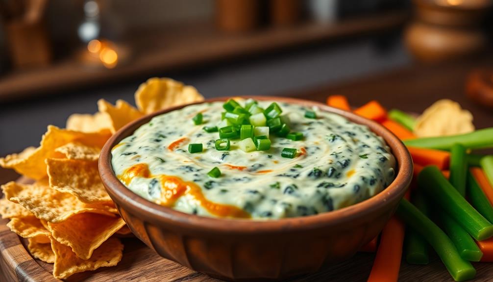 mysterious spinach dip recipe