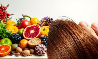 nutrition influences hair nails