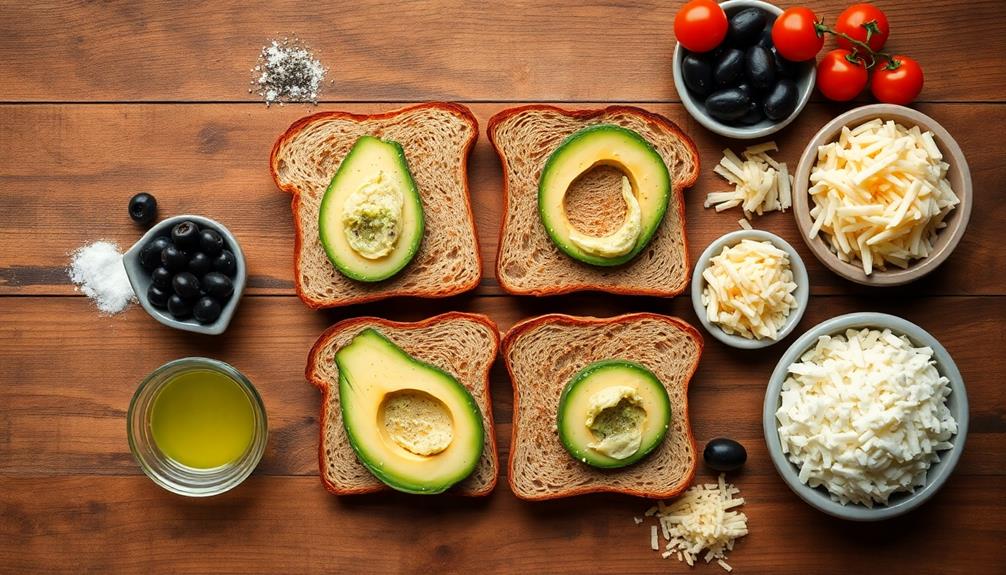 prepare bread slices first