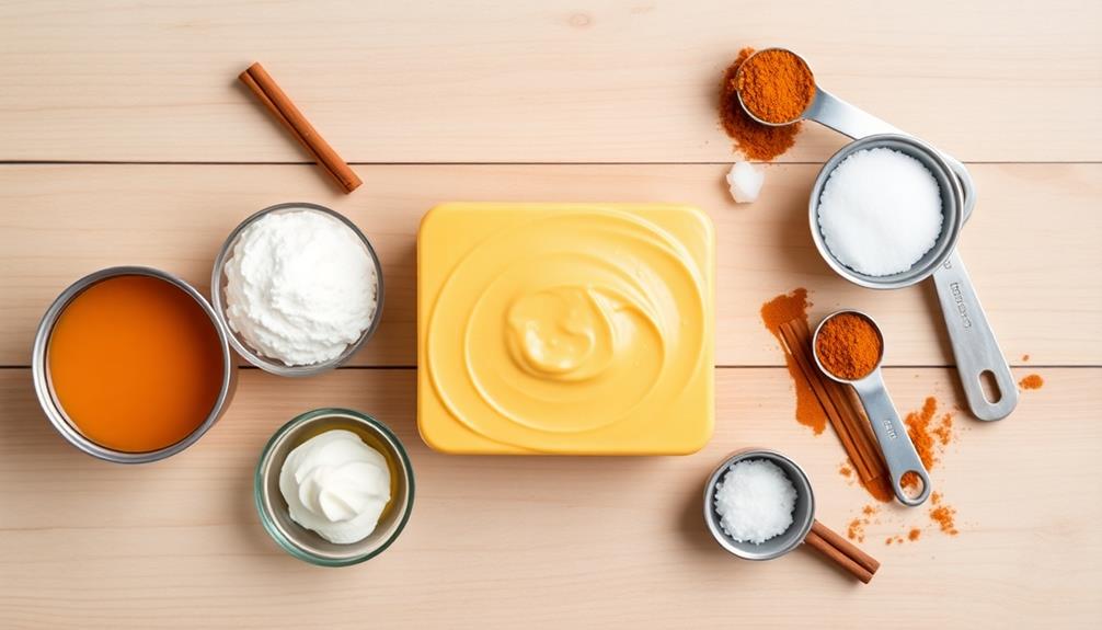 prepare cream cheese mixture