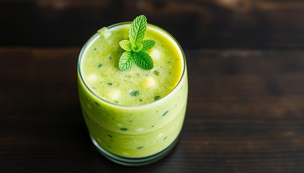 savor your chilled smoothie