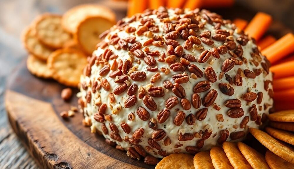 seasonal cheese ball delight