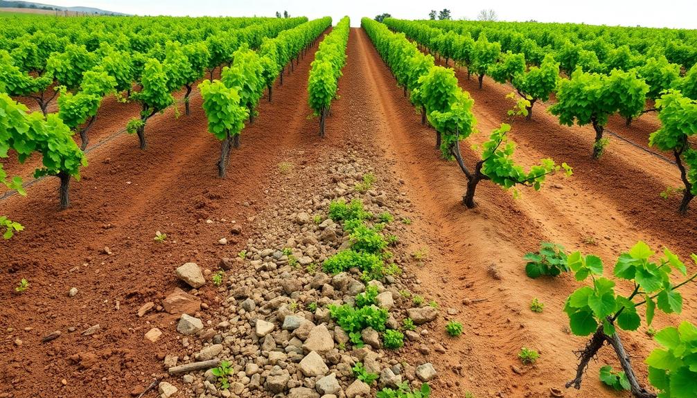 soil influences grape quality