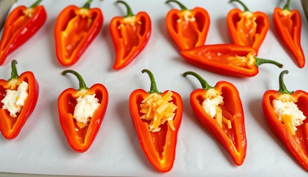 spicy stuffed pepper snacks