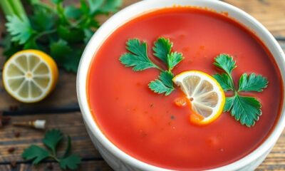 spicy tomato soup delight