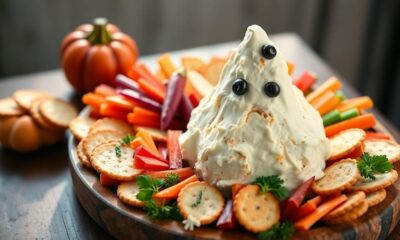 spooky cheese ball delight