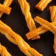 spooky snack cheese straws