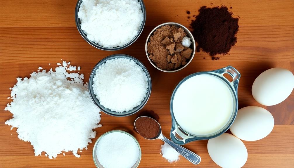 spoon batter into liners