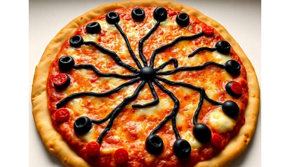 unique halloween themed pizzas