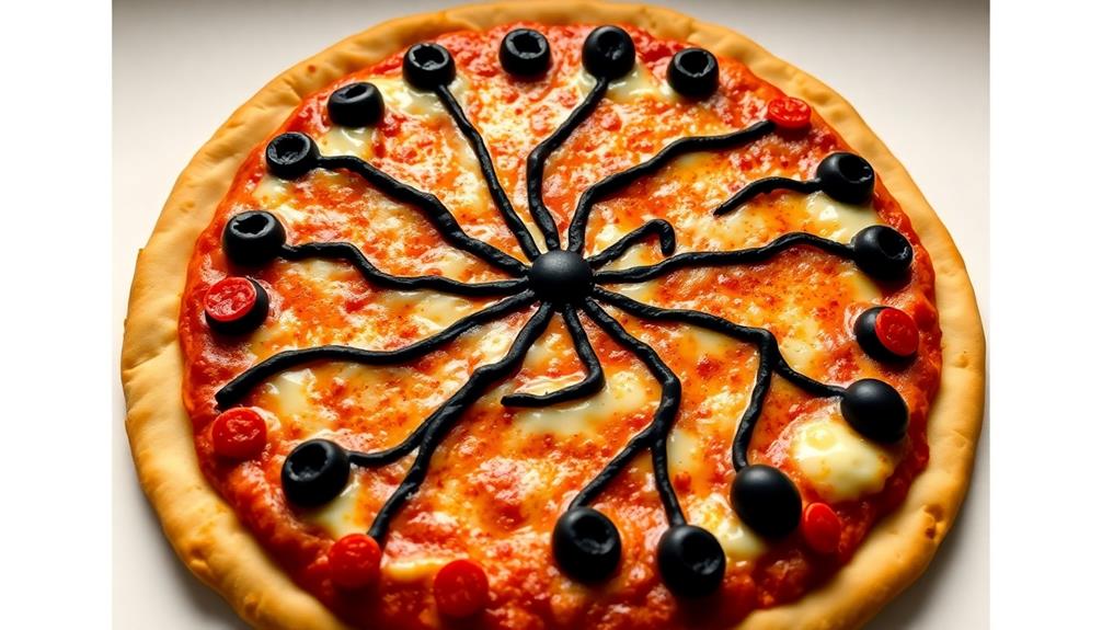 unique halloween themed pizzas