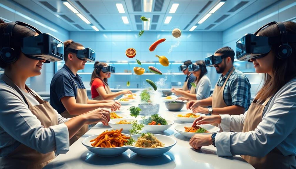 virtual reality enhances culinary training