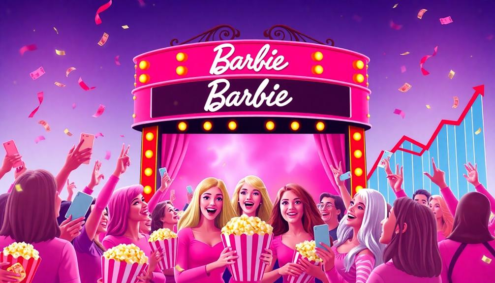 barbie s successful box office