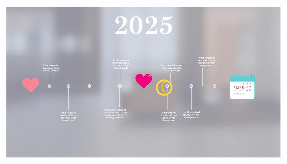 key relationship events timeline