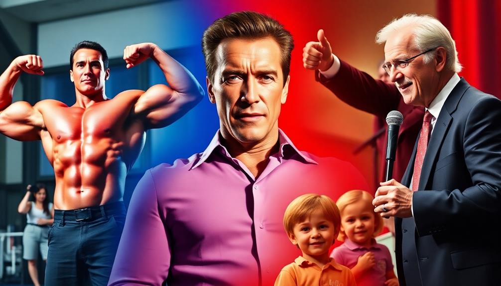 schwarzenegger s diverse life path