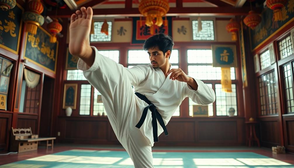 taekwondo enhances performance skills