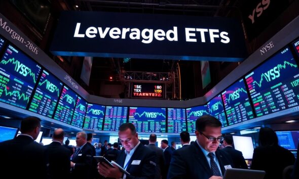 leveraged etfs fuel market surge