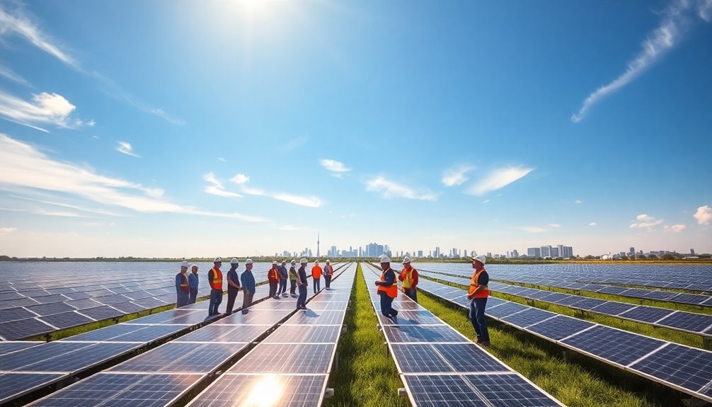 growing solar energy industry