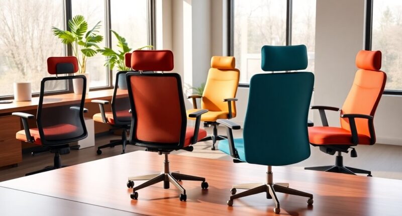 comfortable and productive seating