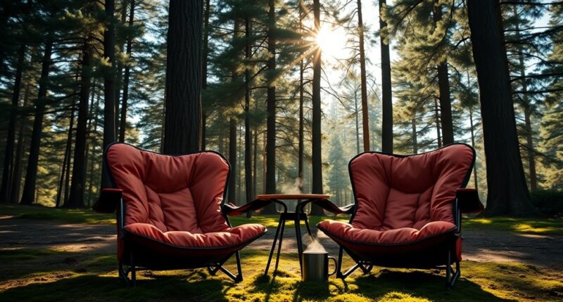 comfortable camping chair options