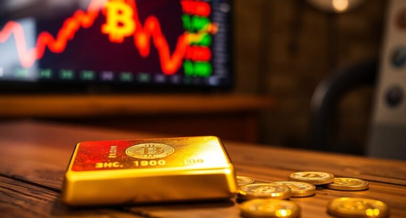 gold outperforms bitcoin amidst trade tensions