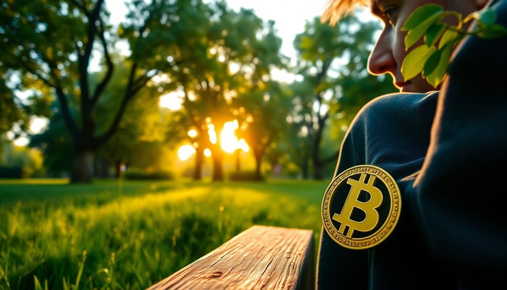 hodl bitcoin enjoy nature