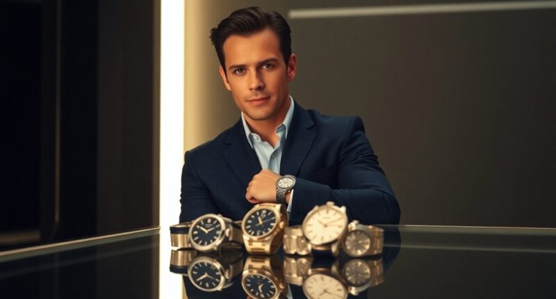 longines signs cavill partnership