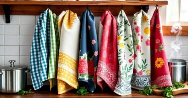 stylish absorbent kitchen towels