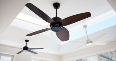 stylish and functional ceiling fans