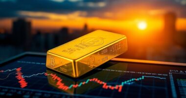 gold outperforms bitcoin since trump