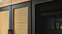 textured cabinet fronts