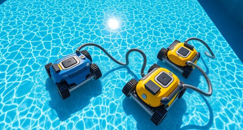 top pressure pool cleaners