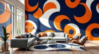 bold patterned wallcoverings