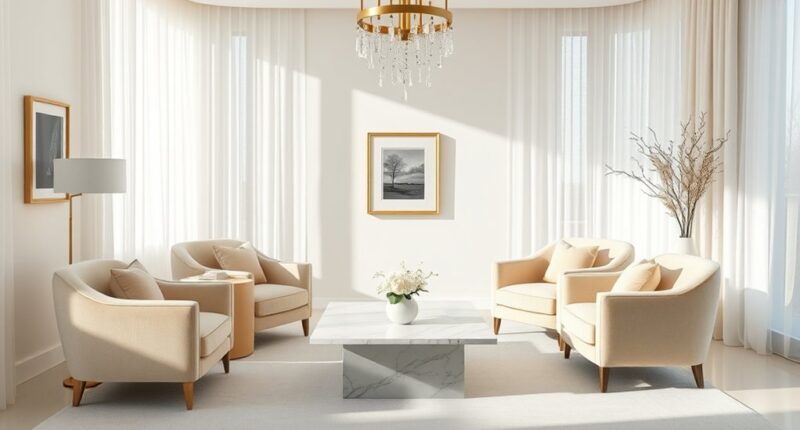 subtle elegant high end decor