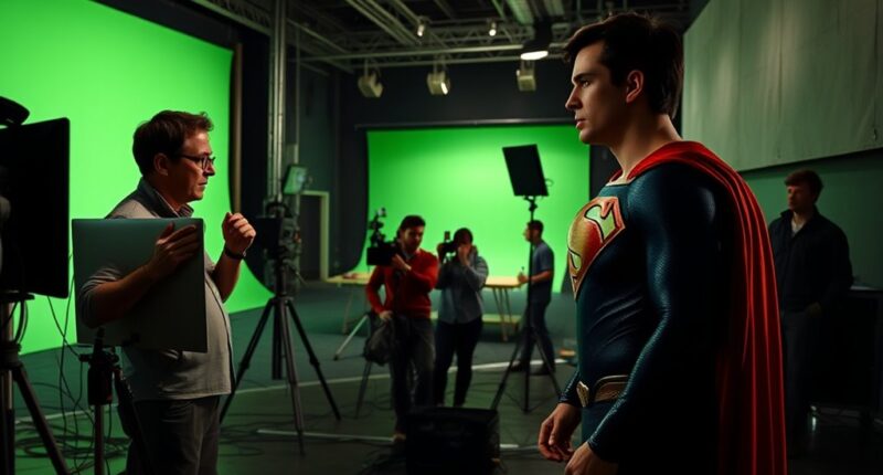 superman legacy behind scenes