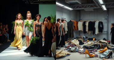 sustainable vs fast fashion