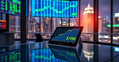 bitcoin recovers to 119k