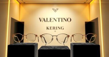 valentino eyewear joins kering