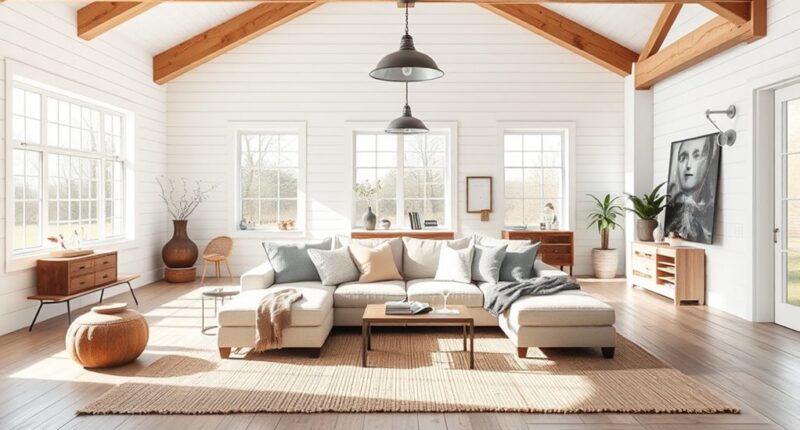 achieve cozy rustic elegance