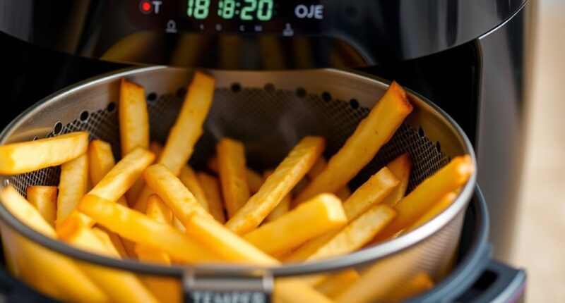 air fryer temperature tips