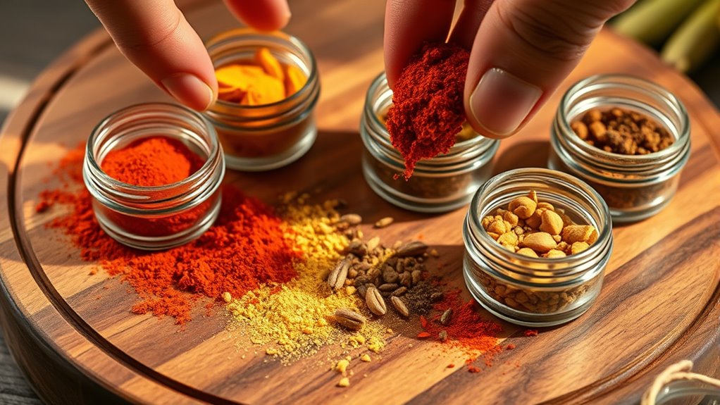 balance herbs and flavors