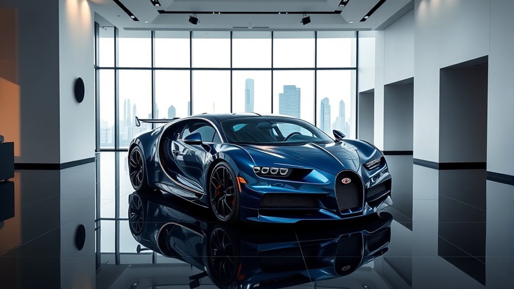 bugatti shanghai showroom opening
